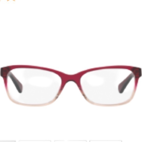 Coach Hc5089-5494 Red Sand Gradient Glasses Frame With Case